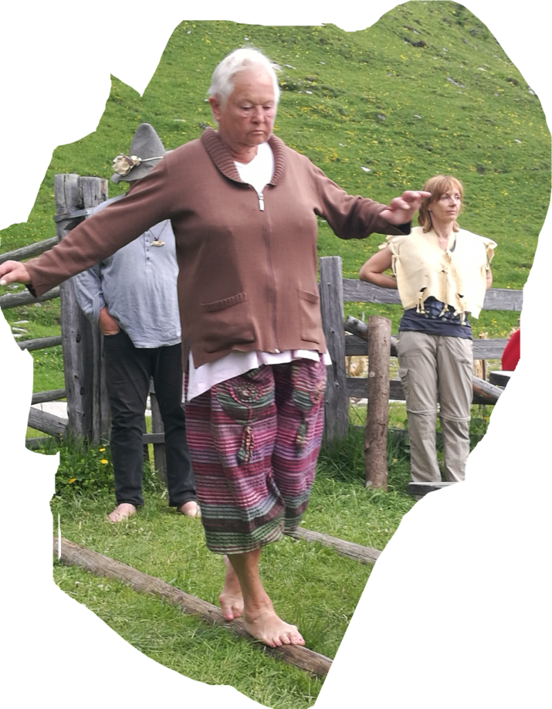 Ein gelungener schamanischer Balanceakt.