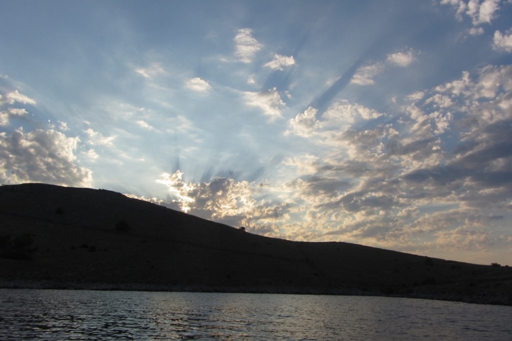Der Himmel direkt nach dem schamanischen Ritual...