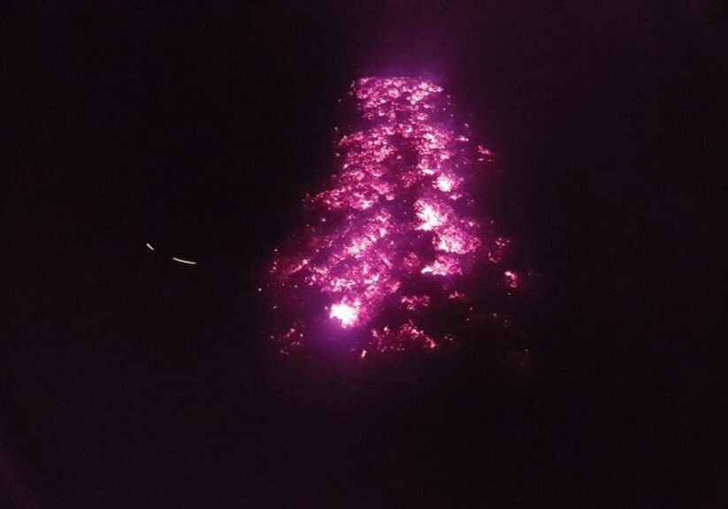 Echtzeit-Feuerlaufviolett