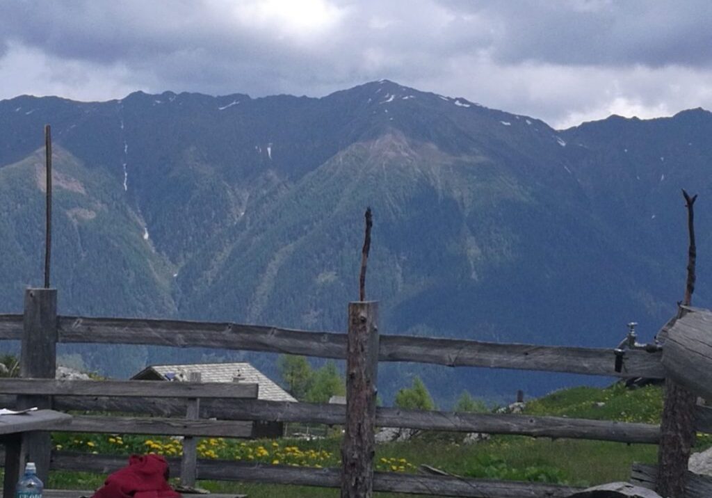 Mitten im Ritual der Kraft auf der Feenalm.