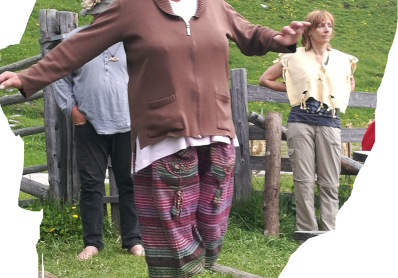 Ein gelungener schamanischer Balanceakt.