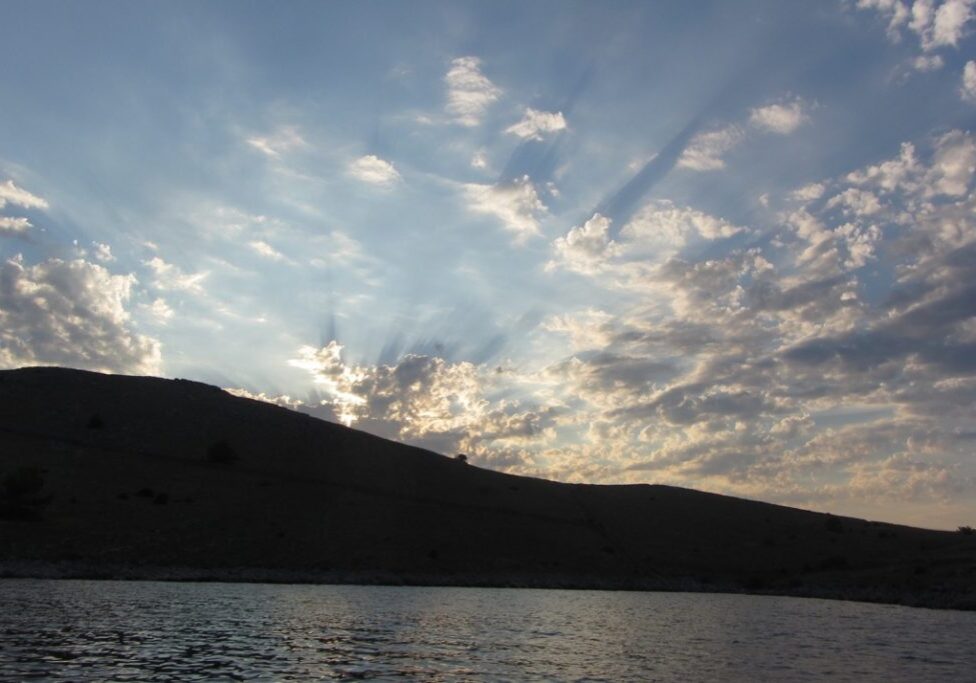 Der Himmel direkt nach dem schamanischen Ritual...